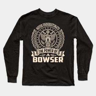 BOWSER Long Sleeve T-Shirt